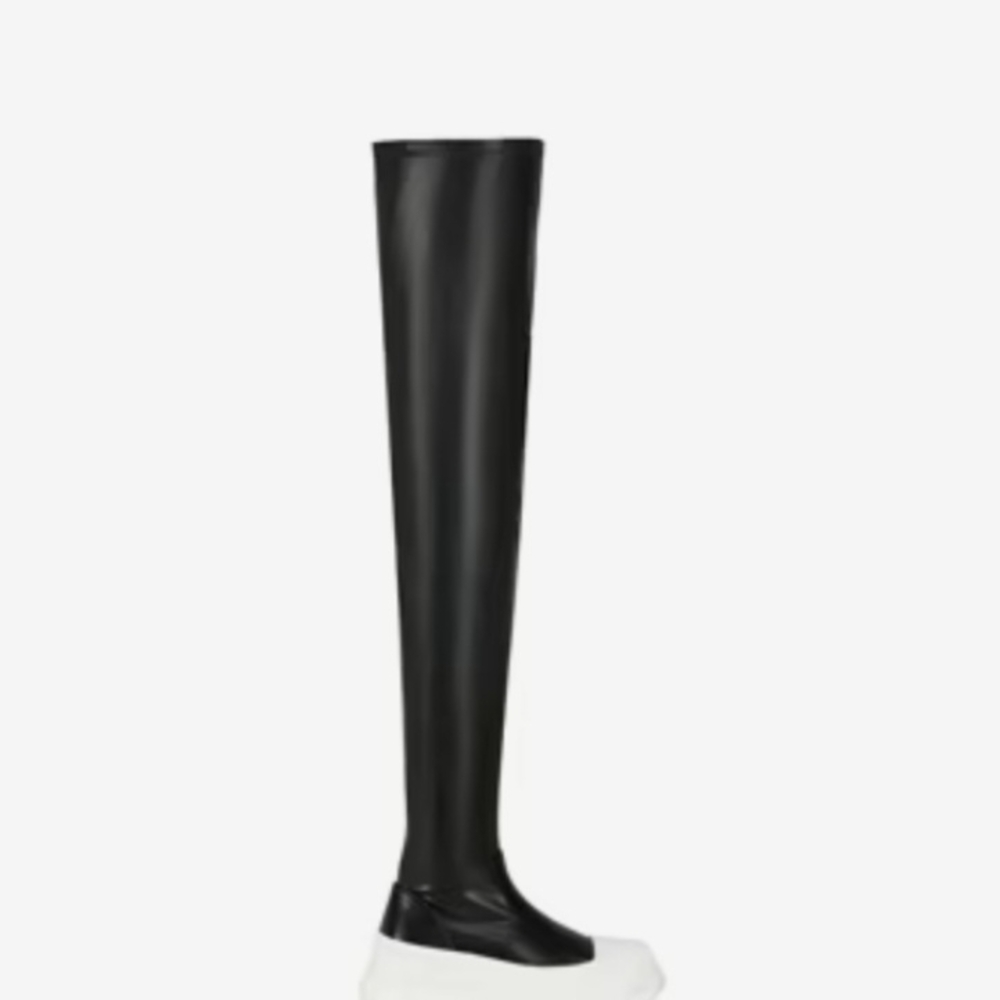 Black Over-the-Knee Boots